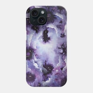 Purple Galaxy Phone Case