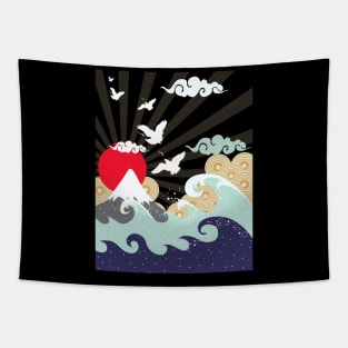 The Land of the Rising Sun Tapestry