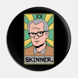 BF Skinner Tarot Card - Behavioral Psychology - Applied Behavior Analysis Reinforcement Pin