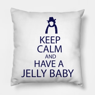 Jelly Baby Blue Pillow