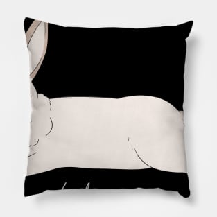 chubby bunny club Pillow