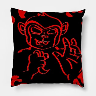 School Name - Red Pillow