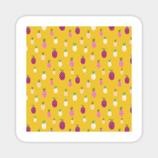 Ditsy Pineapples Magnet