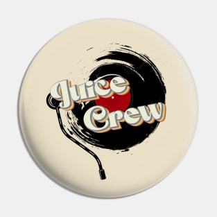 Juice Crew 80s // Vinyl Vintage Style Pin