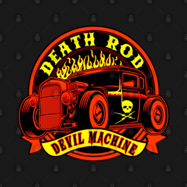 Death Rod (Colour) by CosmicAngerDesign