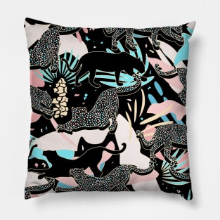 Exotic Jungle / Maximalist Pattern Pillow