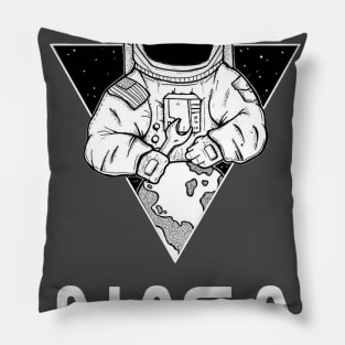 Astronaut in the night Pillow