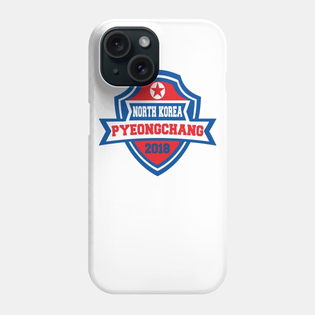 Team North Korea Pyeongchang 2018 Phone Case by OffesniveLine