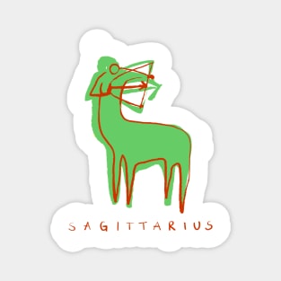 Sagittarius The Big Traveller Magnet