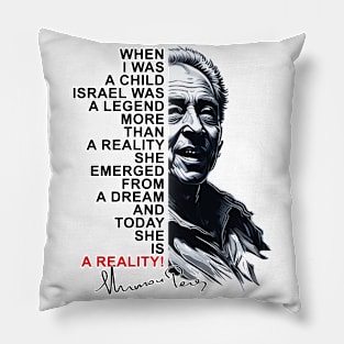 Shimon Peres Pillow