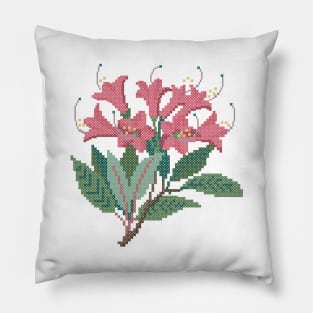 Washington State Flower Coast Rhododendron Pillow