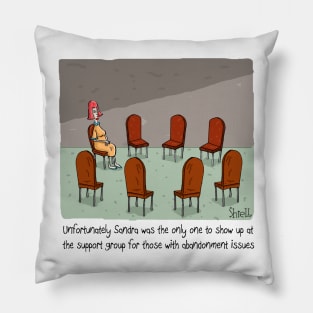 Abandonment Issues Pillow