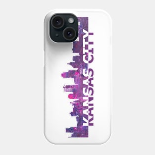 Kansas City Skyline Phone Case