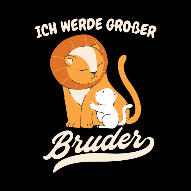 Großer Bruder Löwen Kinder Geschwister by Foxxy Merch