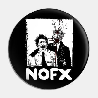 NOFX ------- Original 90s Style Fan Design Pin