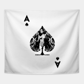 Ace Of Spades Tapestries Teepublic