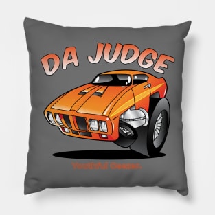 Da Judge Cartoon Car Toon Pillow