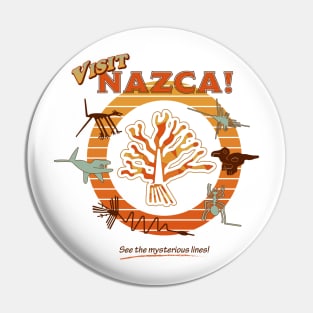 Nazca Lines Tourist Pin