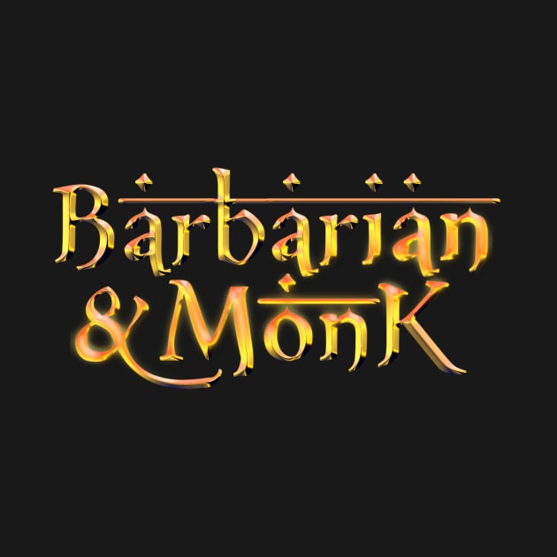 Barbarian & Monk by MCG Productions