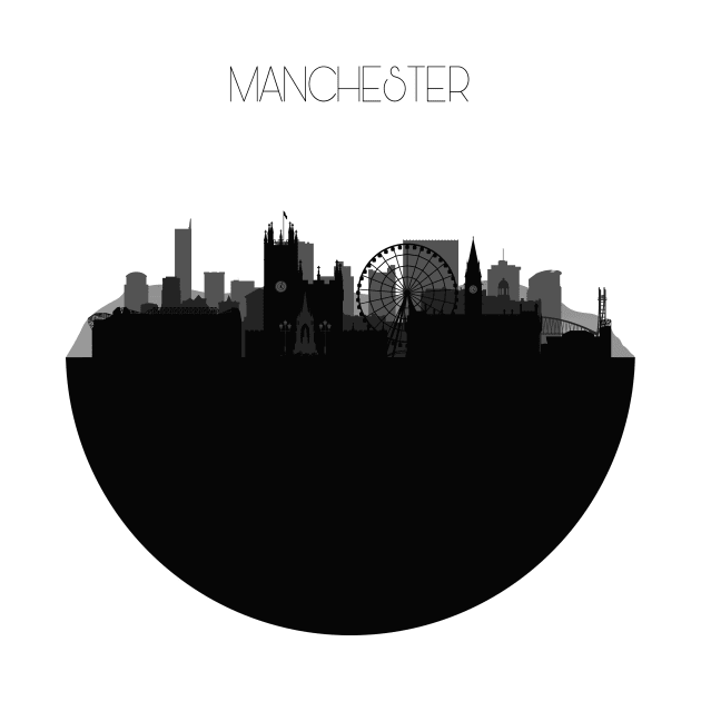 Manchester Skyline by inspirowl