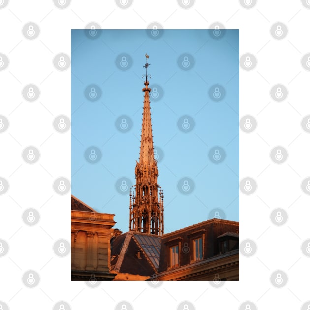 Paris Notre Dame Wooden Tower by bENIGNOdESIGNS
