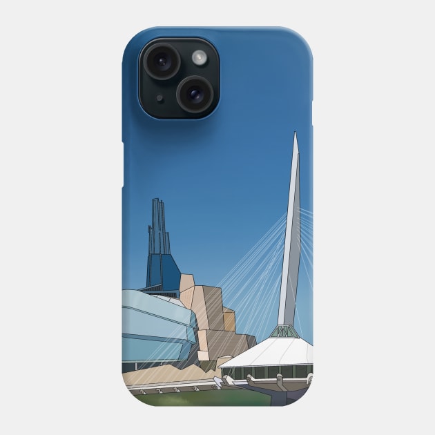 Winnipeg Phone Case by DiegoCarvalho