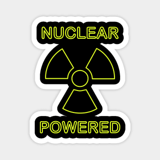 Nuclear Powered Logo Magnet