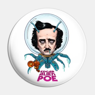Edgar Alien Poe Pin