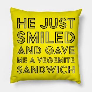 Vegemite Sandwich Down Under Pillow