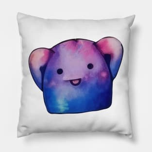 Surprised Plum Pillow