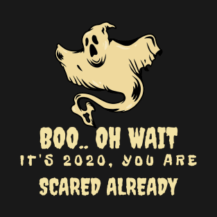 Halloween quarantine 2020 funny design T-Shirt