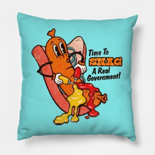 Time To Snag A Real Government! Pillow