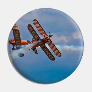 Breitling Biplanes At Airbourne, England Pin