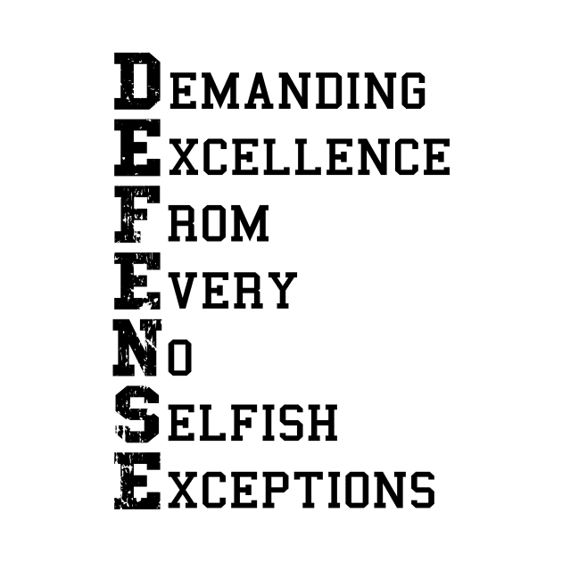 Demanding Excellence From Every No Selfish Exceptions by shopbudgets