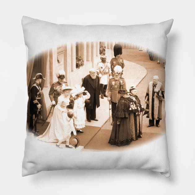 Queen Victoria Pillow by jwwallace