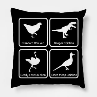 Chicken Chart Pillow