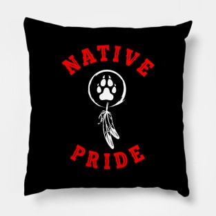 NATIVE PRIDE 6 (WOLF) Pillow