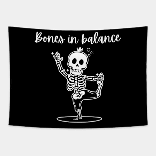 Bones in balance Tapestry