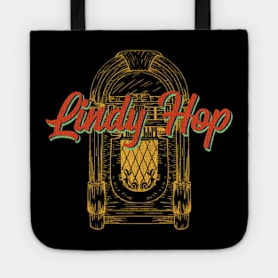 Lindy Hop Vintage Jukebox Tote