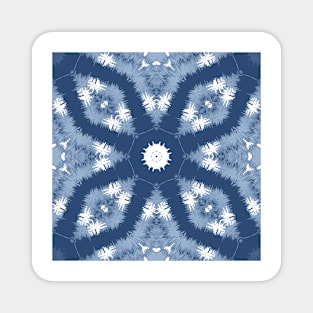 Shibori , Texture , Floral , Diamond Magnet