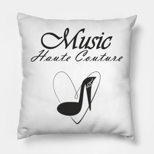 Music haute couture v.2 Pillow