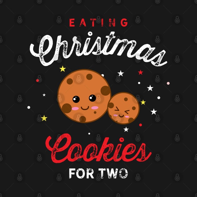 Eating Christmas Cookies For Two by Hixon House