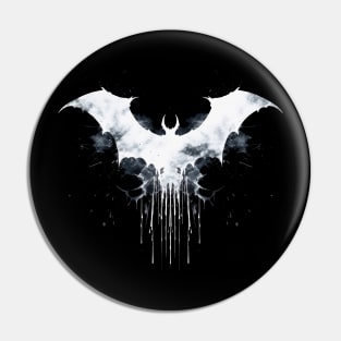 Bat Emblem - Black Pin