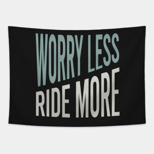 Equestrian Worry Less Ride More Tapestry