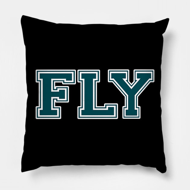 Fly Pillow by graphicbombdesigns