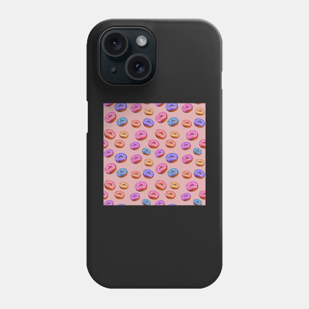 Donut pattern 2.0 Phone Case by karinelizabeth