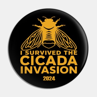 Cicada Invasion Tour 2024 Pin