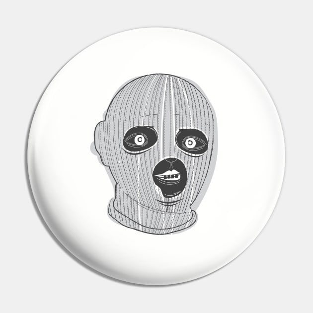 Bank Robber Pin by ryderdoty