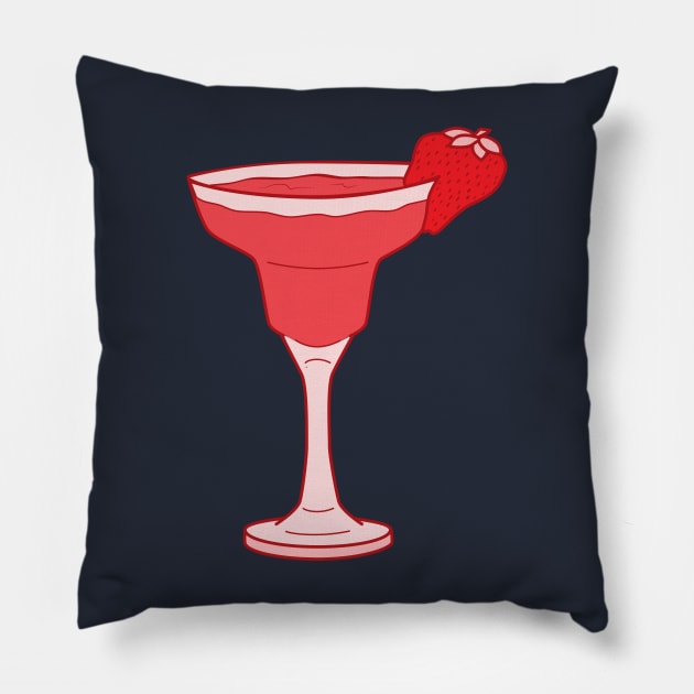 Strawberry Margarita Pillow by skauff