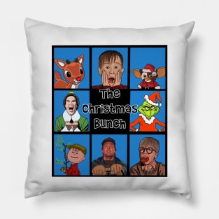 The Christmas bunch Pillow